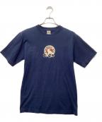 stussyステューシー）の古着「Tシャツ USA製 白タグ」｜ネイビー