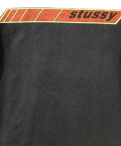 stussy（ステューシー）stussy (ステューシー) Tシャツ USA製 白タグ ネイビー サイズ:Mの古着・服飾アイテム