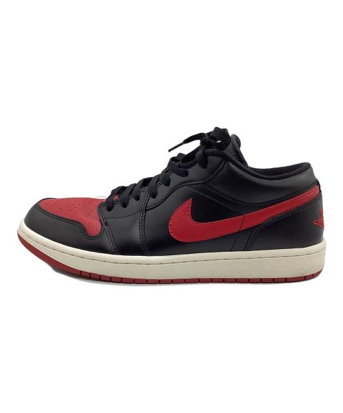 NIKE（ナイキ）NIKE (ナイキ) WMNS AIR JORDAN 1 LOW ブラック×レッド サイズ:US12の古着・服飾アイテム