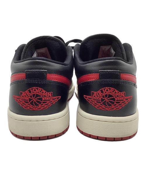 NIKE（ナイキ）NIKE (ナイキ) WMNS AIR JORDAN 1 LOW ブラック×レッド サイズ:US12の古着・服飾アイテム