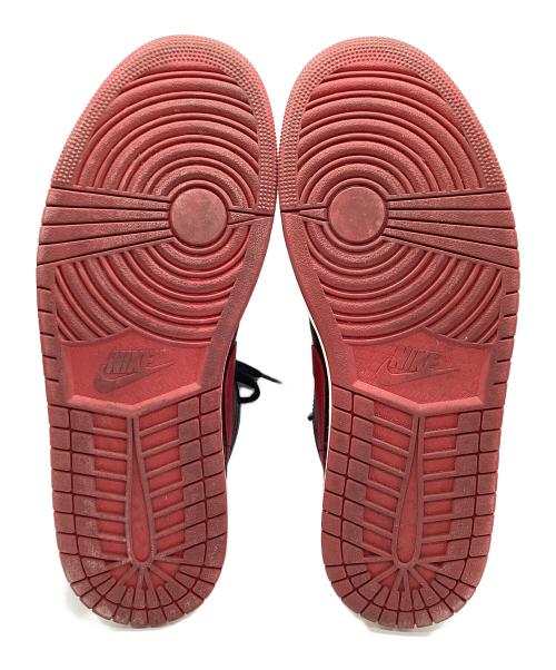 NIKE（ナイキ）NIKE (ナイキ) WMNS AIR JORDAN 1 LOW ブラック×レッド サイズ:US12の古着・服飾アイテム