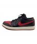 NIKE (ナイキ) WMNS AIR JORDAN 1 LOW ブラック×レッド サイズ:US12：10000円