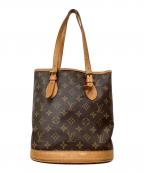 LOUIS VUITTONルイ ヴィトン）の古着「バケットPM モノグラム」｜ブラウン