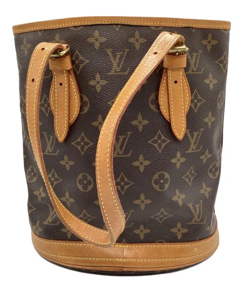 LOUIS VUITTON（ルイ ヴィトン）LOUIS VUITTON (ルイ ヴィトン) バケットPM モノグラム ブラウンの古着・服飾アイテム