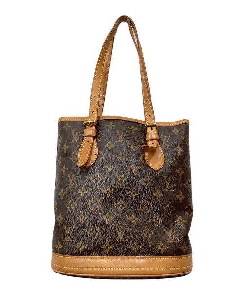 LOUIS VUITTON（ルイ ヴィトン）LOUIS VUITTON (ルイ ヴィトン) バケットPM モノグラム ブラウンの古着・服飾アイテム