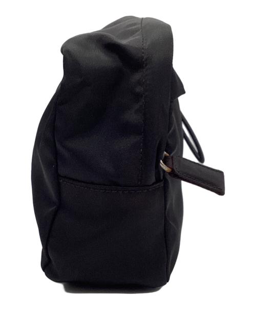 PRADA（プラダ）PRADA (プラダ) ナイロンポーチ ブラックの古着・服飾アイテム