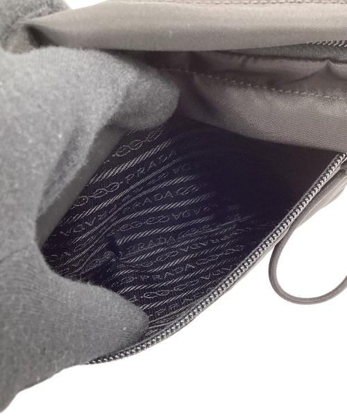 PRADA（プラダ）PRADA (プラダ) ナイロンポーチ ブラックの古着・服飾アイテム