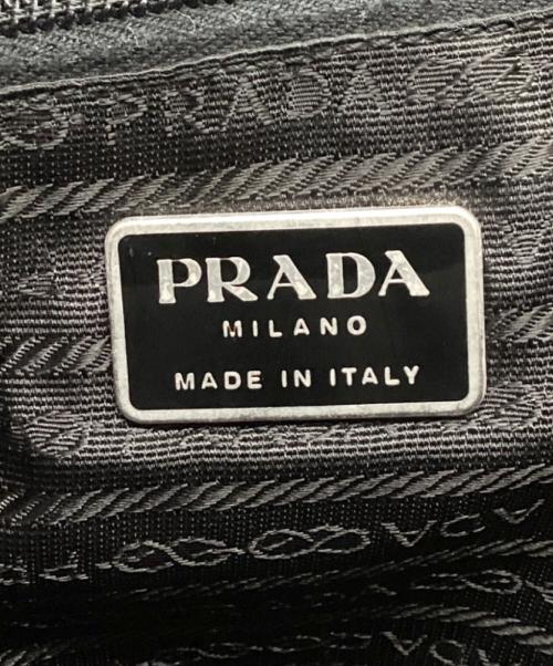 PRADA（プラダ）PRADA (プラダ) ナイロントートバッグ　テスート ブラックの古着・服飾アイテム