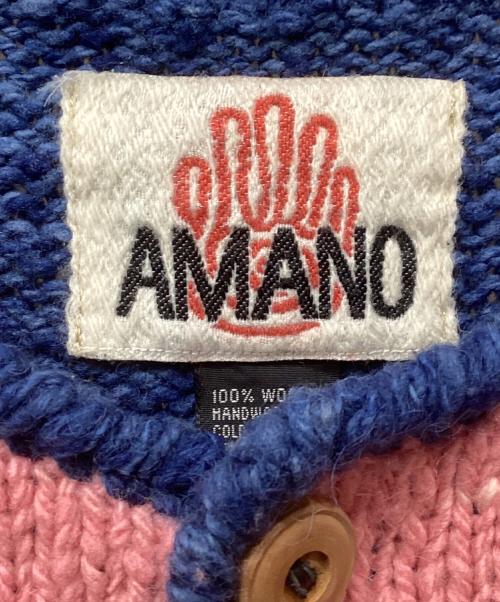 amano（アマノ）amano (アマノ) カーディガン マルチカラー マルチカラー サイズ:不明の古着・服飾アイテム