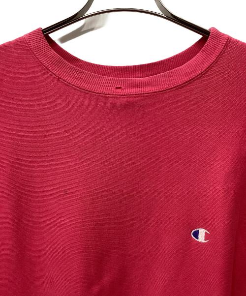 Champion（チャンピオン）Champion (チャンピオン) スウェット REVERSE WEAVE USA製 ショッキングピンク サイズ:XLの古着・服飾アイテム