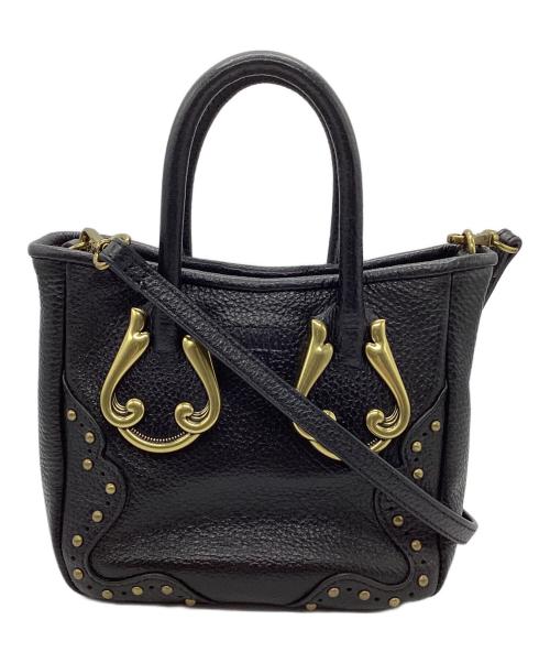 ANNA SUI（アナスイ）ANNA SUI (アナスイ) 2WAYバッグ　マグノリア ブラックの古着・服飾アイテム