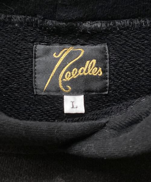 Needles（ニードルズ）Needles (ニードルズ) ダメージ加工プルオーバーパーカー ブラック サイズ:Lの古着・服飾アイテム