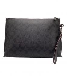 COACH（コーチ）の古着「クラッチバッグ」｜ブラック