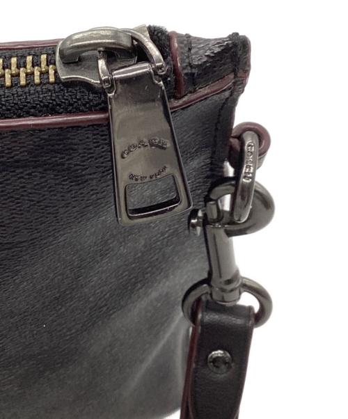 COACH（コーチ）COACH (コーチ) クラッチバッグ ブラックの古着・服飾アイテム