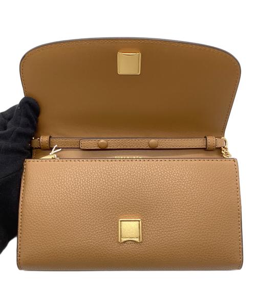 TORY BURCH（トリーバーチ）TORY BURCH (トリーバーチ) ショルダーバッグ　ロビンソンチェーンウォレット キャメルの古着・服飾アイテム