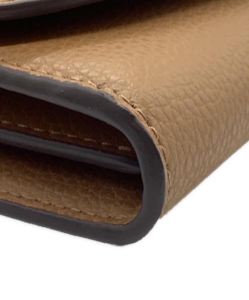 TORY BURCH（トリーバーチ）TORY BURCH (トリーバーチ) ショルダーバッグ　ロビンソンチェーンウォレット キャメルの古着・服飾アイテム