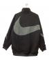 NIKE (ナイキ) REVERSIBLE SWOOSH FULL ZIP FLEECE JACKET ブラック×グレー サイズ:S：8000円