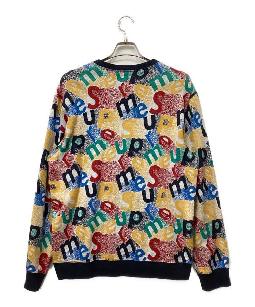 SUPREME（シュプリーム）SUPREME (シュプリーム) Scatter Text Crewneck マルチカラー サイズ:Mの古着・服飾アイテム