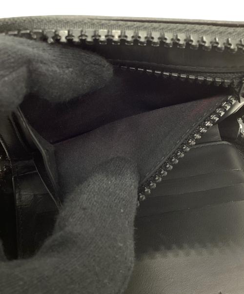 Maison Margiela（メゾンマルジェラ）Maison Margiela (メゾンマルジェラ) 4ステッチカーフレザーウォレット ブラックの古着・服飾アイテム