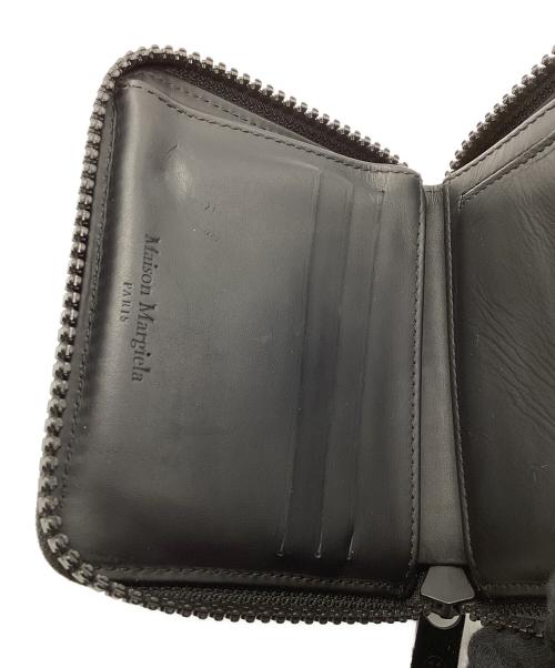 Maison Margiela（メゾンマルジェラ）Maison Margiela (メゾンマルジェラ) 4ステッチカーフレザーウォレット ブラックの古着・服飾アイテム