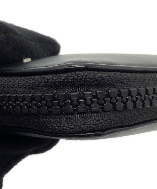 Maison Margiela（メゾンマルジェラ）Maison Margiela (メゾンマルジェラ) 4ステッチカーフレザーウォレット ブラックの古着・服飾アイテム