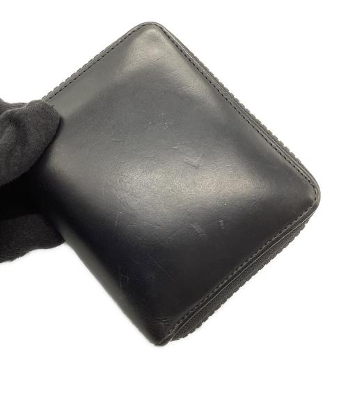 Maison Margiela（メゾンマルジェラ）Maison Margiela (メゾンマルジェラ) 4ステッチカーフレザーウォレット ブラックの古着・服飾アイテム