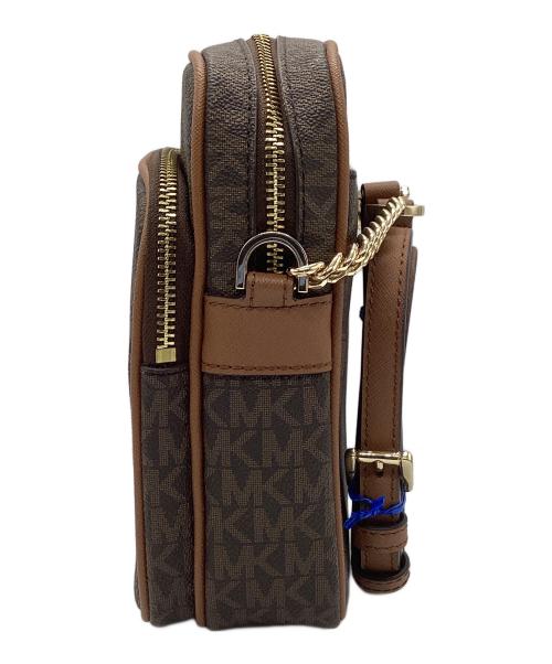 MICHAEL KORS（マイケル・コース）MICHAEL KORS (マイケル・コース) ショルダーバッグ ブラウンの古着・服飾アイテム