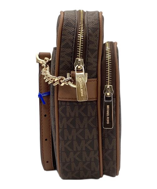 MICHAEL KORS（マイケル・コース）MICHAEL KORS (マイケル・コース) ショルダーバッグ ブラウンの古着・服飾アイテム