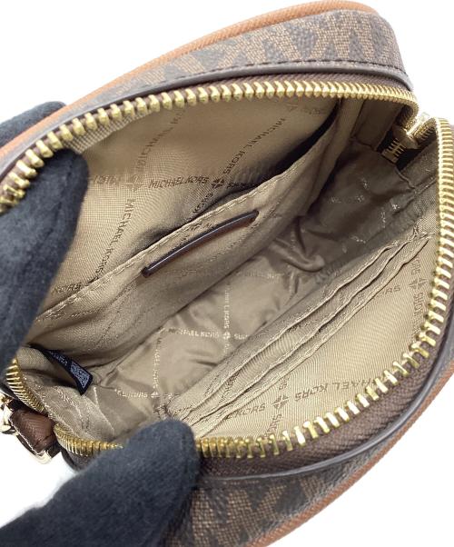 MICHAEL KORS（マイケル・コース）MICHAEL KORS (マイケル・コース) ショルダーバッグ ブラウンの古着・服飾アイテム