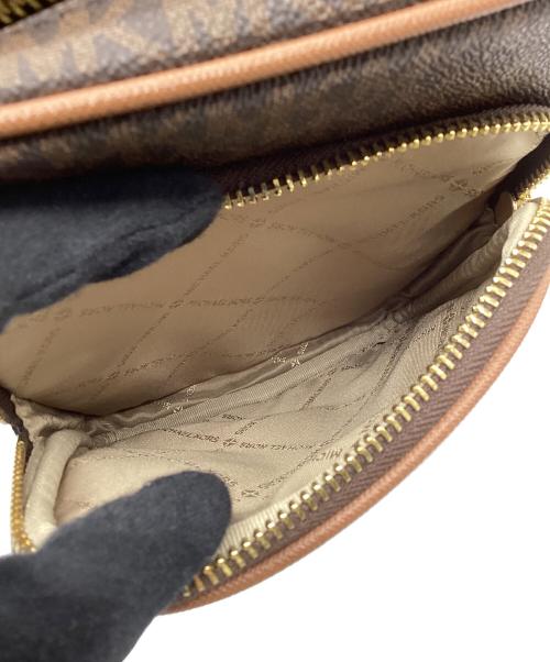 MICHAEL KORS（マイケル・コース）MICHAEL KORS (マイケル・コース) ショルダーバッグ ブラウンの古着・服飾アイテム