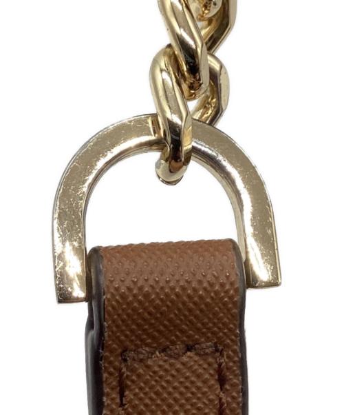 MICHAEL KORS（マイケル・コース）MICHAEL KORS (マイケル・コース) ショルダーバッグ ブラウンの古着・服飾アイテム