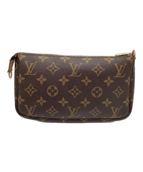 LOUIS VUITTON（ルイ ヴィトン）LOUIS VUITTON (ルイ ヴィトン) ポシェット・アクセソワール モノグラム ブラウンの古着・服飾アイテム