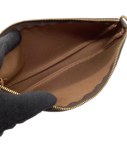 LOUIS VUITTON（ルイ ヴィトン）LOUIS VUITTON (ルイ ヴィトン) ポシェット・アクセソワール モノグラム ブラウンの古着・服飾アイテム
