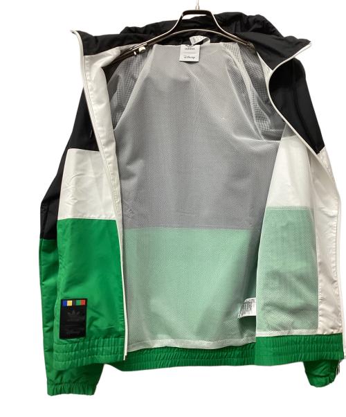 adidas（アディダス）adidas (アディダス) DISNEY (ディズニー) ウインドブレーカー ブラック×グリーン サイズ:Sの古着・服飾アイテム