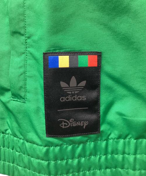 adidas（アディダス）adidas (アディダス) DISNEY (ディズニー) ウインドブレーカー ブラック×グリーン サイズ:Sの古着・服飾アイテム