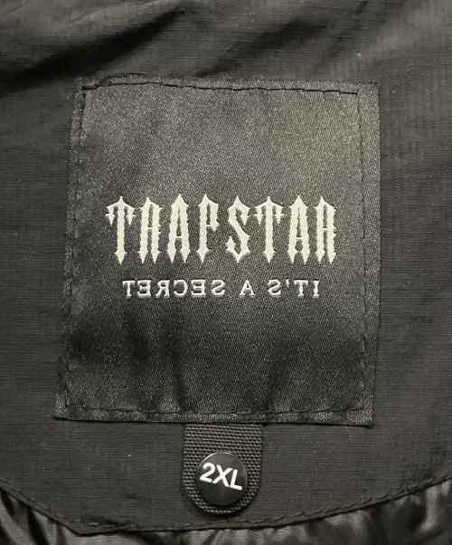 TRAPSTAR（トラップスター）TRAPSTAR (トラップスター) ダウンジャケット ブラック サイズ:2XLの古着・服飾アイテム