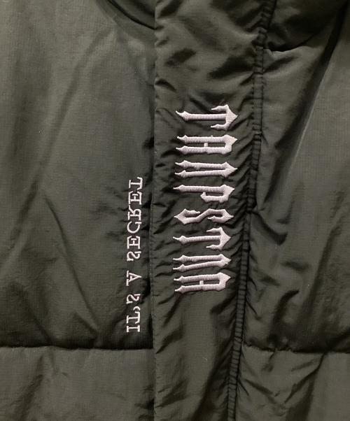 TRAPSTAR（トラップスター）TRAPSTAR (トラップスター) ダウンジャケット ブラック サイズ:2XLの古着・服飾アイテム