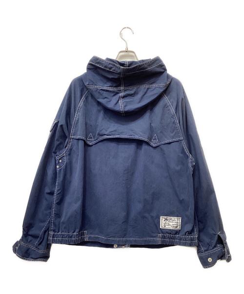POLO RALPH LAUREN（ポロ・ラルフローレン）POLO RALPH LAUREN (ポロ・ラルフローレン) ナイロンジャケット ブルー サイズ:XXLの古着・服飾アイテム