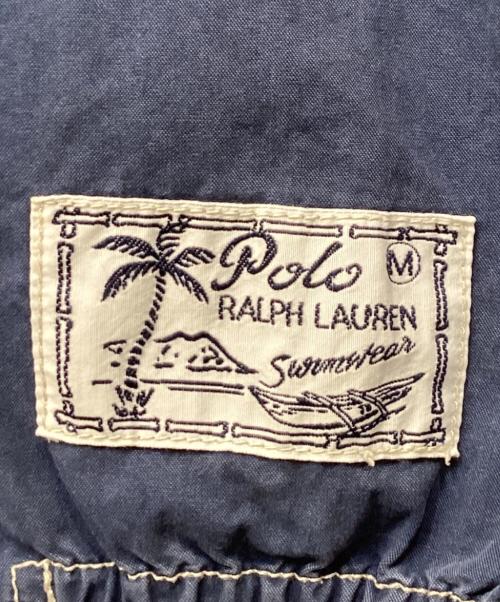 POLO RALPH LAUREN（ポロ・ラルフローレン）POLO RALPH LAUREN (ポロ・ラルフローレン) ナイロンジャケット ブルー サイズ:XXLの古着・服飾アイテム