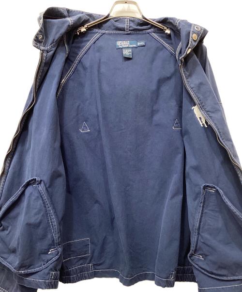 POLO RALPH LAUREN（ポロ・ラルフローレン）POLO RALPH LAUREN (ポロ・ラルフローレン) ナイロンジャケット ブルー サイズ:XXLの古着・服飾アイテム