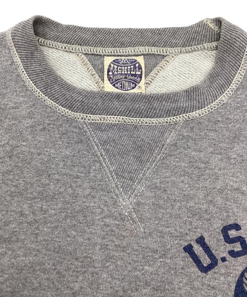 MCHILL（マックヒル）mchill (マックヒル) TOYS McCOY (トイズマッコイ) スウェット グレー サイズ:Mの古着・服飾アイテム