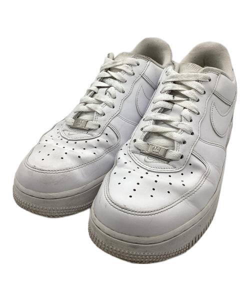 NIKE（ナイキ）NIKE (ナイキ) SUPREME (シュプリーム) NIKE AIR FORCE 1 LOW SP ホワイト サイズ:US8.5の古着・服飾アイテム