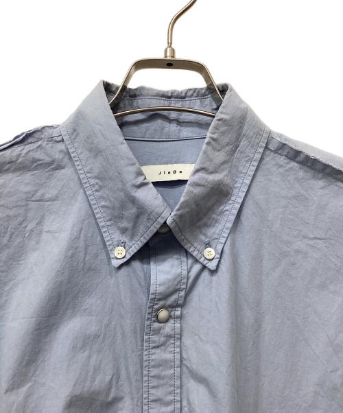 jieda（ジエダ）jieda (ジエダ) B.D CUTTING OVER SHIRT ブルー サイズ:2の古着・服飾アイテム