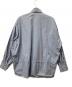 jieda (ジエダ) B.D CUTTING OVER SHIRT ブルー サイズ:2：12000円