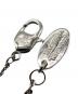 中古・古着 Vivienne Westwood (ヴィヴィアンウエストウッド) クリスタルオーブ　ネックレス スカイブルー：12000円