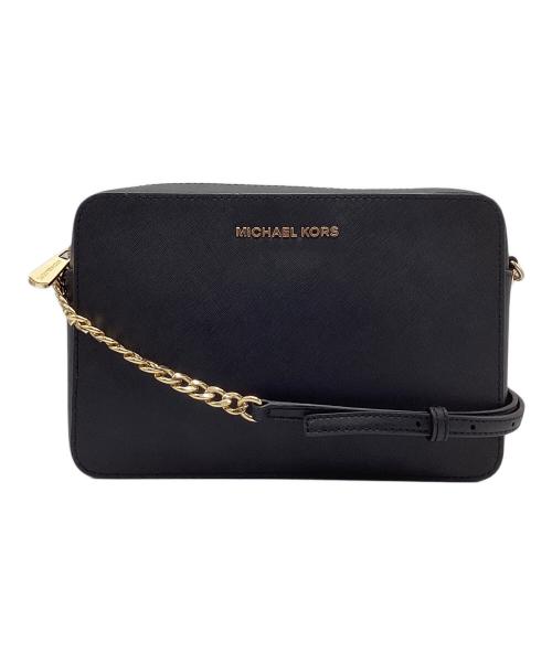 MICHAEL KORS（マイケル・コース）MICHAEL KORS (マイケル・コース) ショルダーバッグ ブラックの古着・服飾アイテム