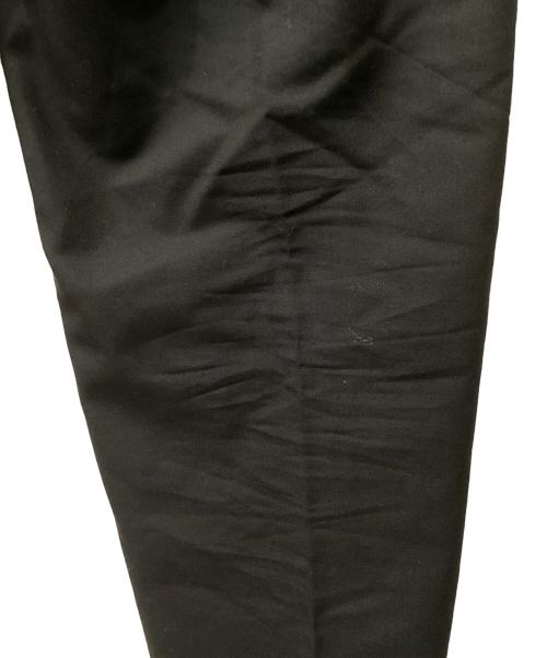 MARKAWARE（マーカウェア）MARKAWARE (マーカウェア) ペグトップトラウザー ブラック サイズ:2の古着・服飾アイテム