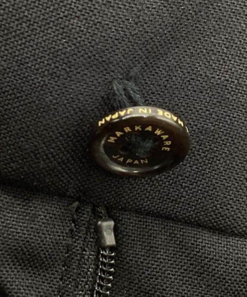 MARKAWARE（マーカウェア）MARKAWARE (マーカウェア) ペグトップトラウザー ブラック サイズ:2の古着・服飾アイテム