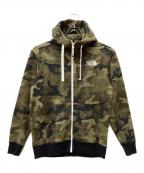 THE NORTH FACEザ ノース フェイス）の古着「ノベルティリアビューフルジップフーディ」｜カーキ