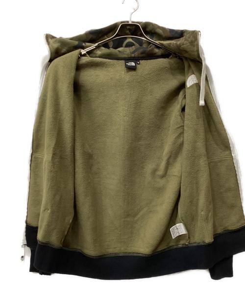 THE NORTH FACE（ザ ノース フェイス）THE NORTH FACE (ザ ノース フェイス) ノベルティリアビューフルジップフーディ カーキ サイズ:Mの古着・服飾アイテム